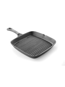 Patelnia żeliwna do grillowania - 230x230x25 mm