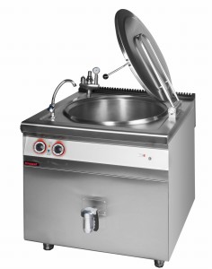 Kocioł warzelny pośredni elektryczny 150l 18,5kW z automatycznym napełnianiem