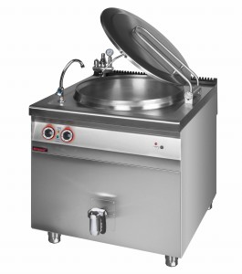 Kocioł warzelny pośredni elektryczny 200l 24,5kW z automatycznym napełnianiem