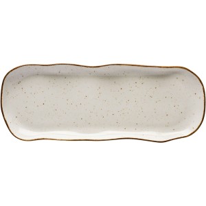 Pólmisek-taca, kolor beżowy, Stone Age, L 350 mm