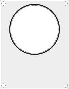 Matryca do zgrzewarki CAS CDS-01  na duży pojemnik do zupy fi 165 mm Wariant podstawowy