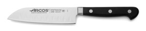 Nóż Santoku ze szlifem kulowym, seria ÓPERA, Arcos, czarny, (L)262mm Wariant podstawowy
