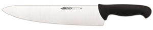 Nóż szefa kuchni z szerokim ostrzem, seria 2900, Arcos, czarny, (L)435mm Wariant podstawowy