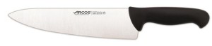 Nóż szefa kuchni z szerokim ostrzem, seria 2900, Arcos, czarny, (L)mm Wariant podstawowy