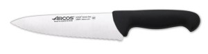 Nóż szefa kuchni, ząbkowany, seria 2900, Arcos, czarny, (L)333mm Wariant podstawowy