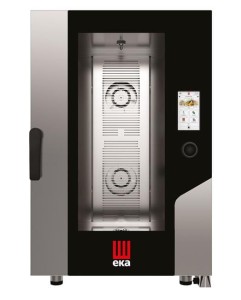 Piec konwekcyjno - parowy Millennial Touch Screen GASTRO 11 x GN 1/1 elektryczny z bojlerem, ekranem dotykowym, z systemem myjącym i sondą, Tecnoeka, 400V/19000W, 730x785x(H)1130mm Wariant podstawowy