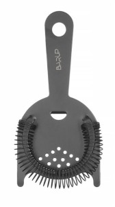 Sitko barmańskie Hawthorne, Bar up, czarny, 160x75x(H)15mm Wariant podstawowy