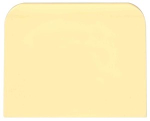 Skrobka do ciasta prostokątna, HENDI, 120x96mm Wariant podstawowy