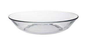 Talerz głęboki LYS, transparentny, o210x(H)45mm Wariant podstawowy