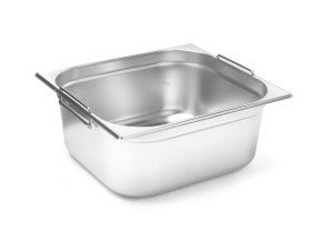 Pojemnik GN 2/3 z chowanymi uchwytami – 354x325 mm 13L