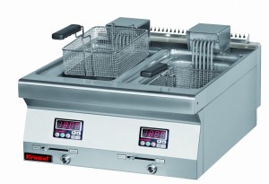 Frytkownica elektryczna 2x8l 16kW