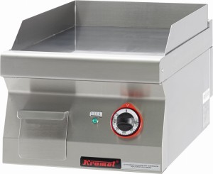 Płyta grillowa gładka chromowana 400 mm 4,8kW