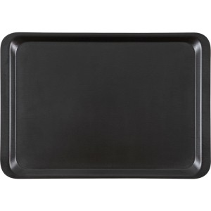 Taca laminowana, czarna, matowa, GN 1/1