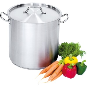 Garnek wysoki d 320 mm 25,7l z pokrywką