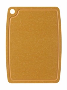 Deska do krojenia z włókna drzewnego, HENDI, brązowy, 300x235x(H)6mm Wariant podstawowy