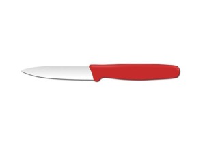 Nóż do obierania spiczasty, HENDI, czerwony, (L)192mm Wariant podstawowy