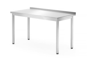 Stół przyścienny - skręcany, głębokość 700 mm, HENDI, Kitchen Line, 1400x700x(H)850mm Wariant podstawowy