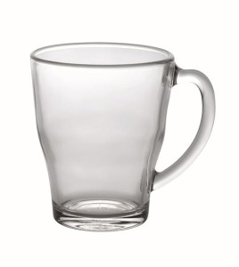 Szklanka z uchem COSY, 0,35L, transparentny, 6 szt., ø85x(H)105mm Wariant podstawowy