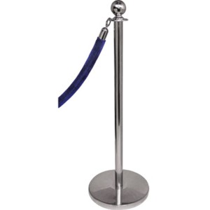 Słupek hotelowy ze stali nierdzewnej d 310 mm h 1010 mm