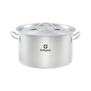 Garnek średni d 360 mm 22,4 l z pokrywką