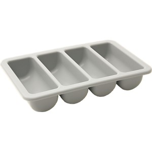 Pojemnik na sztućce szary GN 1/1