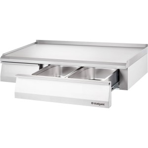 Stanowisko neutralne nastawne z szufladami 1200 mm