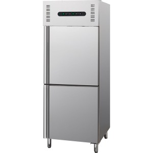 Szafa chłodniczo mroźnicza 300l+300l, GN 2/1